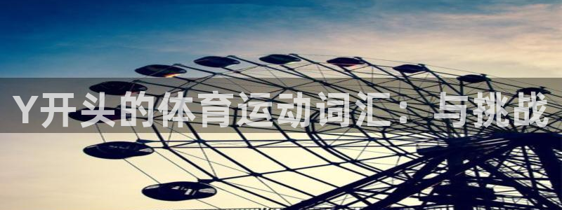 谈球吧：Y开头的体育运动词汇：与挑战