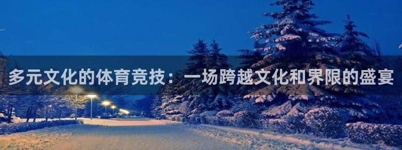 谈球吧体育：多元文化的体育竞技：一场跨越文化和界限的盛宴